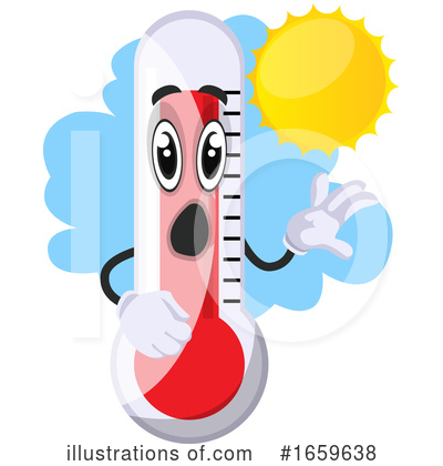 Royalty-Free (RF) Thermometer Clipart Illustration by Morphart Creations - Stock Sample #1659638