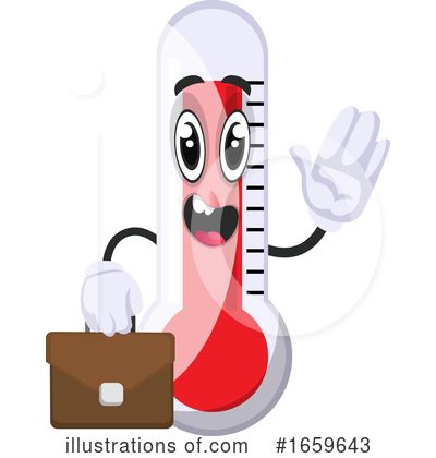 Royalty-Free (RF) Thermometer Clipart Illustration by Morphart Creations - Stock Sample #1659643