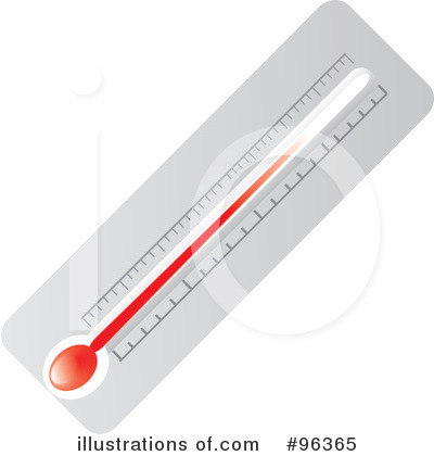Royalty-Free (RF) Thermometer Clipart Illustration by Rasmussen Images - Stock Sample #96365