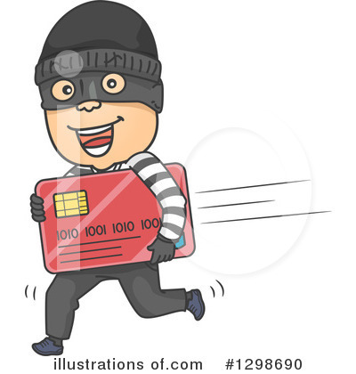 Robber Clipart #1298690 by BNP Design Studio