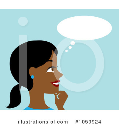 Royalty-Free (RF) Thinking Clipart Illustration by Rosie Piter - Stock Sample #1059924