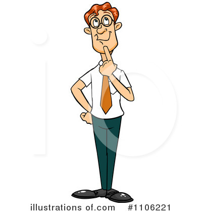 Thinking Clipart #1106221 by Cartoon Solutions