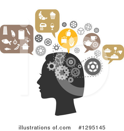 Royalty-Free (RF) Thinking Clipart Illustration by Vector Tradition SM - Stock Sample #1295145