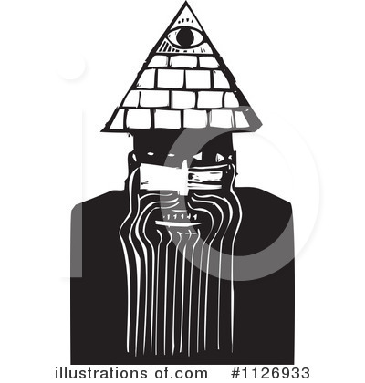 Royalty-Free (RF) Third Eye Clipart Illustration by xunantunich - Stock Sample #1126933