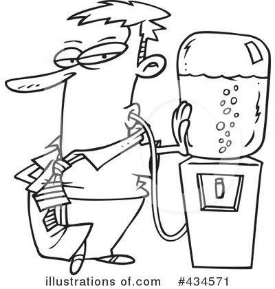 Water Cooler Clipart #434571 by toonaday