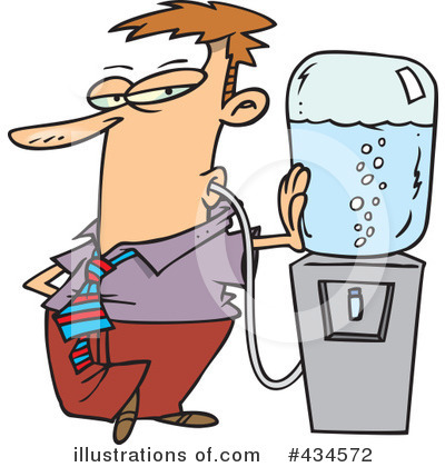 Royalty-Free (RF) Thirsty Clipart Illustration by toonaday - Stock Sample #434572