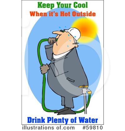 Royalty-Free (RF) Thirsty Clipart Illustration by djart - Stock Sample #59810