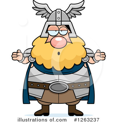 Royalty-Free (RF) Thor Clipart Illustration by Cory Thoman - Stock Sample #1263237