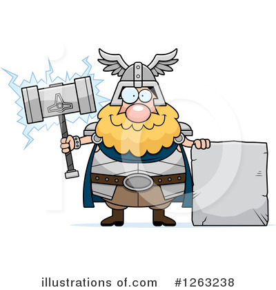 Thor Clipart #1263238 by Cory Thoman