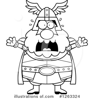 Royalty-Free (RF) Thor Clipart Illustration by Cory Thoman - Stock Sample #1263324
