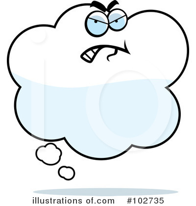 Thought Cloud Clipart #102735 by Cory Thoman