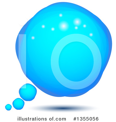 Speech Balloons Clipart #1355056 by vectorace