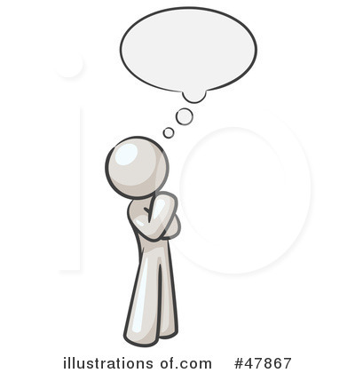 Thought Balloon Clipart #47867 by Leo Blanchette