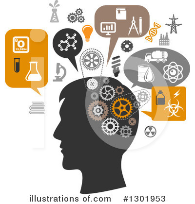 Thinking Clipart #1301953 by Vector Tradition SM