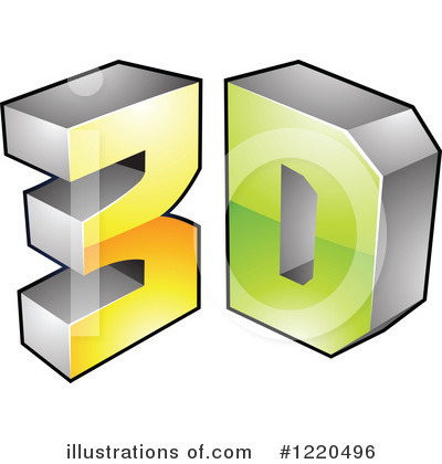 Royalty-Free (RF) Three Dimensional Clipart Illustration by cidepix - Stock Sample #1220496