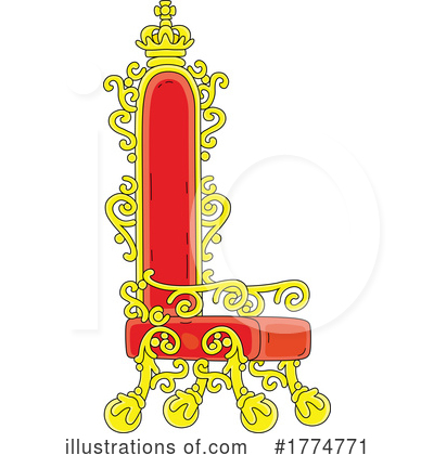 Royalty-Free (RF) Throne Clipart Illustration by Alex Bannykh - Stock Sample #1774771