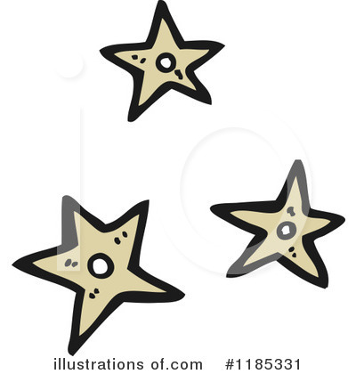 Royalty-Free (RF) Throwing Stars Clipart Illustration by lineartestpilot - Stock Sample #1185331