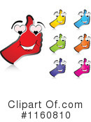 Thumb Up Clipart #1160810 by Andrei Marincas