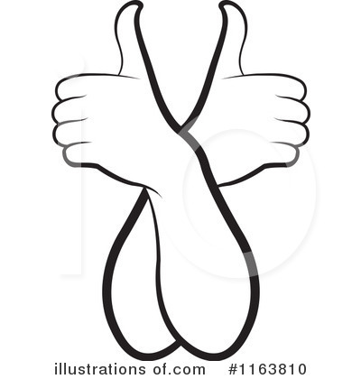 Royalty-Free (RF) Thumb Up Clipart Illustration by Lal Perera - Stock Sample #1163810