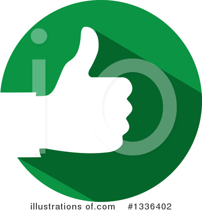 Thumb Up Clipart #1336402 by ColorMagic