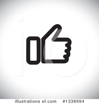 Royalty-Free (RF) Thumb Up Clipart Illustration by ColorMagic - Stock Sample #1338994