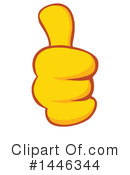 Thumb Up Clipart #1446344 by Hit Toon