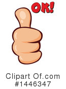 Thumb Up Clipart #1446347 by Hit Toon