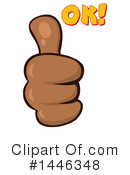 Thumb Up Clipart #1446348 by Hit Toon