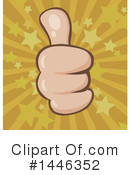 Thumb Up Clipart #1446352 by Hit Toon