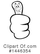 Thumb Up Clipart #1446354 by Hit Toon