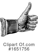 Thumb Up Clipart #1651756 by AtStockIllustration