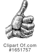 Thumb Up Clipart #1651757 by AtStockIllustration