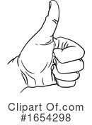Thumb Up Clipart #1654298 by AtStockIllustration