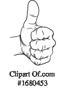 Thumb Up Clipart #1680453 by AtStockIllustration