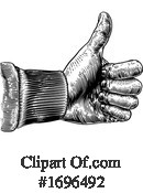 Thumb Up Clipart #1696492 by AtStockIllustration