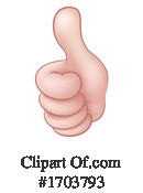 Thumb Up Clipart #1703793 by AtStockIllustration