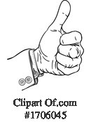 Thumb Up Clipart #1706045 by AtStockIllustration