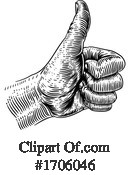 Thumb Up Clipart #1706046 by AtStockIllustration