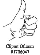 Thumb Up Clipart #1706047 by AtStockIllustration