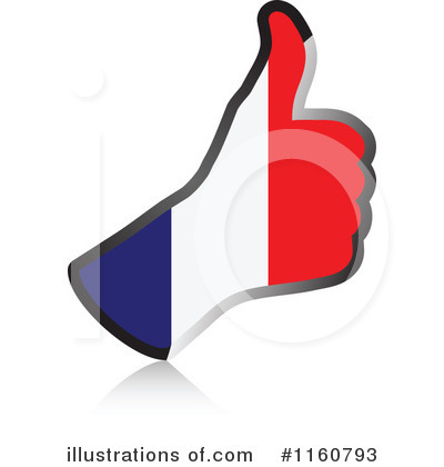 Royalty-Free (RF) Thumb Up Flag Clipart Illustration by Andrei Marincas - Stock Sample #1160793
