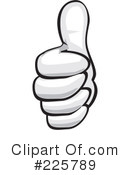 Thumbs Up Clipart #225789 by David Rey