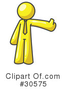 Thumbs Up Clipart #30575 by Leo Blanchette