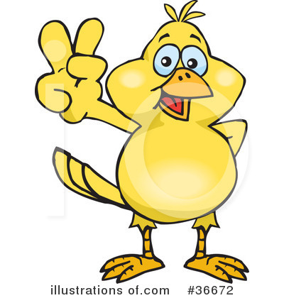 Canary Clipart #36672 by Dennis Holmes Designs