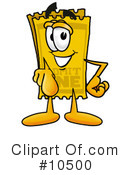 Ticket Clipart #10500 by Mascot Junction