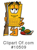 Ticket Clipart #10509 by Mascot Junction