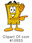 Ticket Clipart #10553 by Mascot Junction