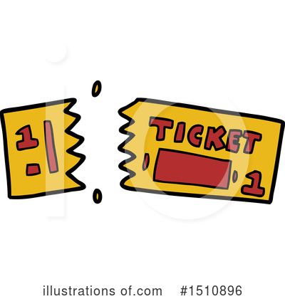 Royalty-Free (RF) Ticket Clipart Illustration by lineartestpilot - Stock Sample #1510896