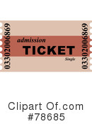 Ticket Clipart #78685 by Prawny
