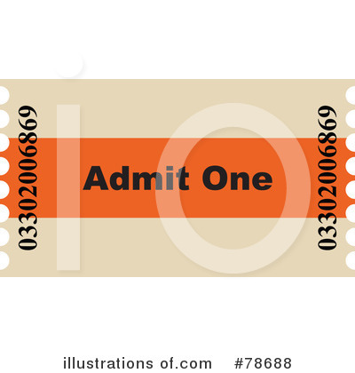 Ticket Clipart #78688 by Prawny
