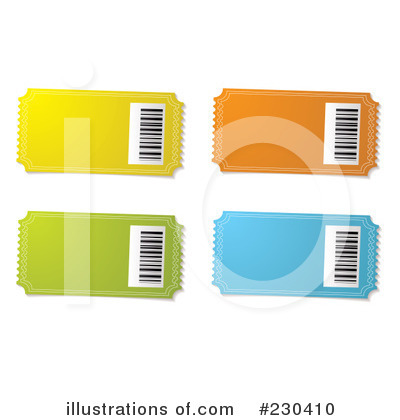 Ticket Clipart #230410 by michaeltravers
